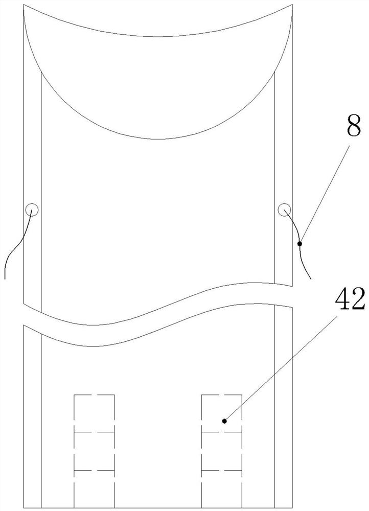 An umbrella-shaped self-starting pile pipe packer for marine engineering