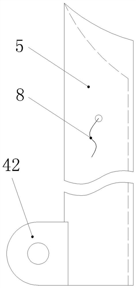 An umbrella-shaped self-starting pile pipe packer for marine engineering