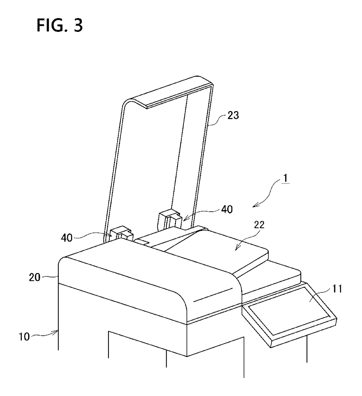 Hinge device and office equipment using the same