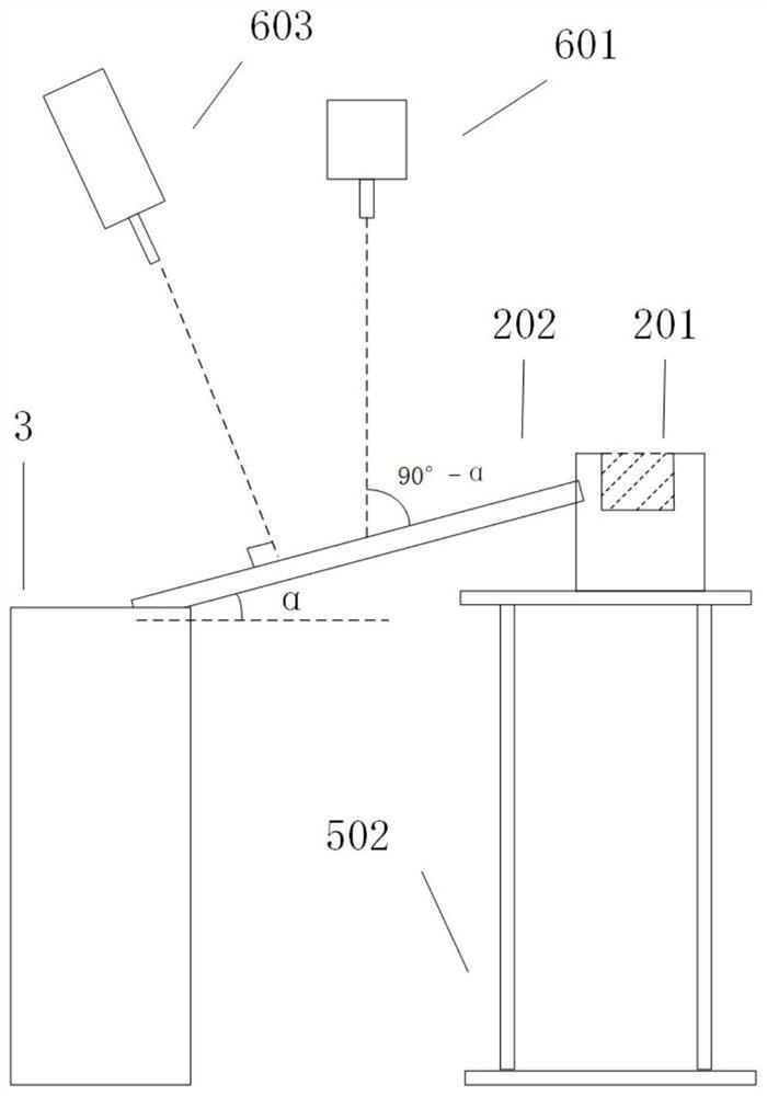 A non-contact fluid film thickness measurement device and method