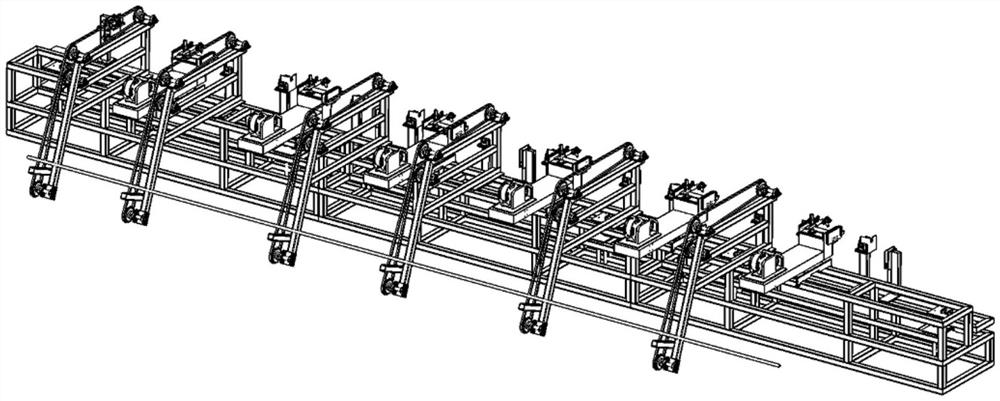 Manufacturing equipment for reinforcement cage framework