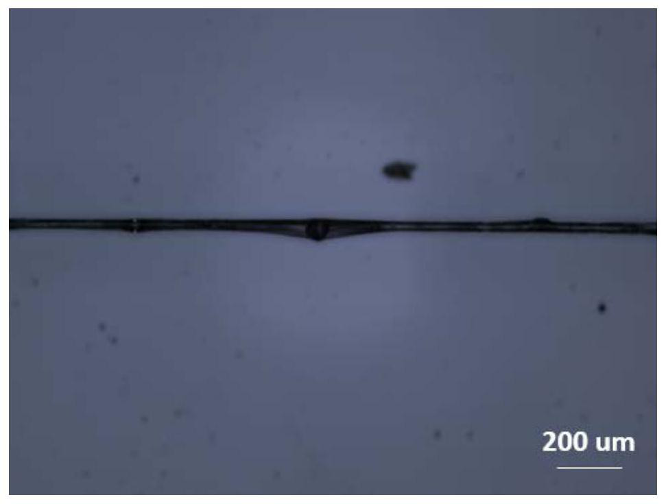 A kind of spider silk-like polymer fiber based on polystyrene porous microspheres and preparation method thereof