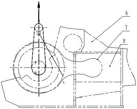 A method for hoisting the crankshaft of a mud pump