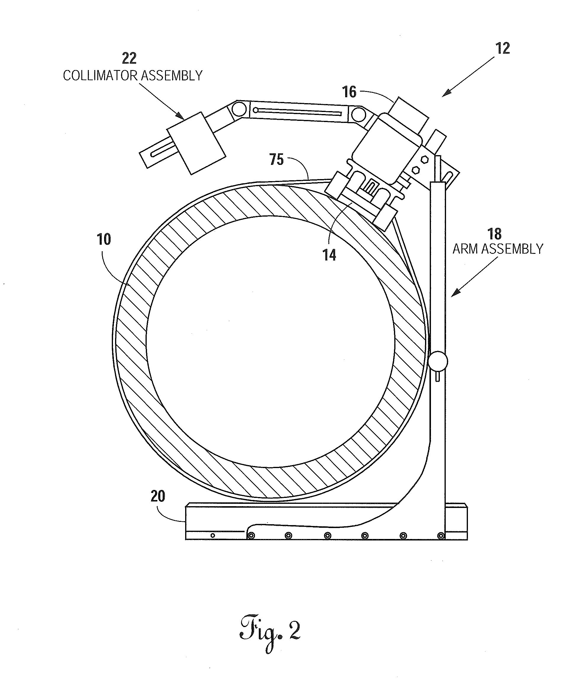 Apparatus and method for digital radiographic inspection of pipes