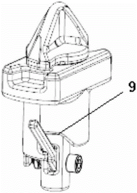 Semi-automatic lock for container highway transportation