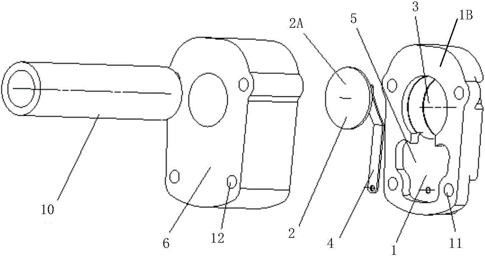 Exhaust valve component and linear compressor