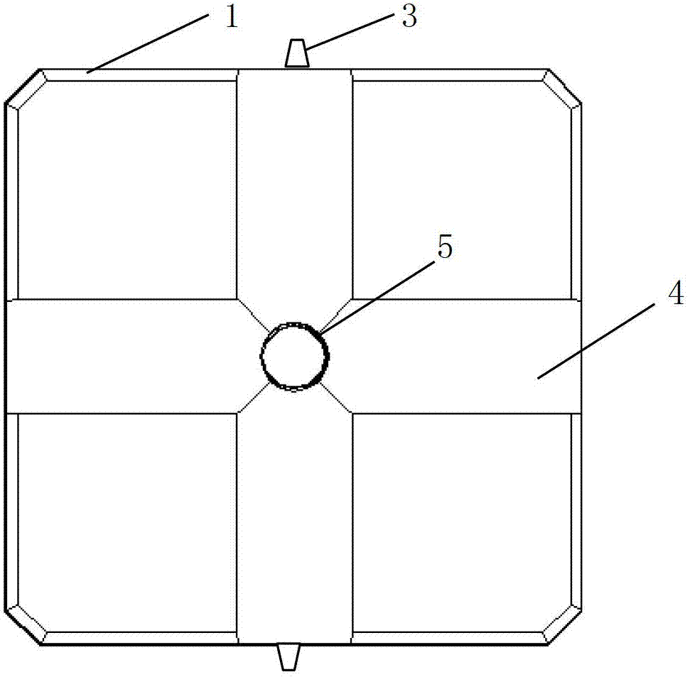 Greening guardrail pier and manufacture method thereof