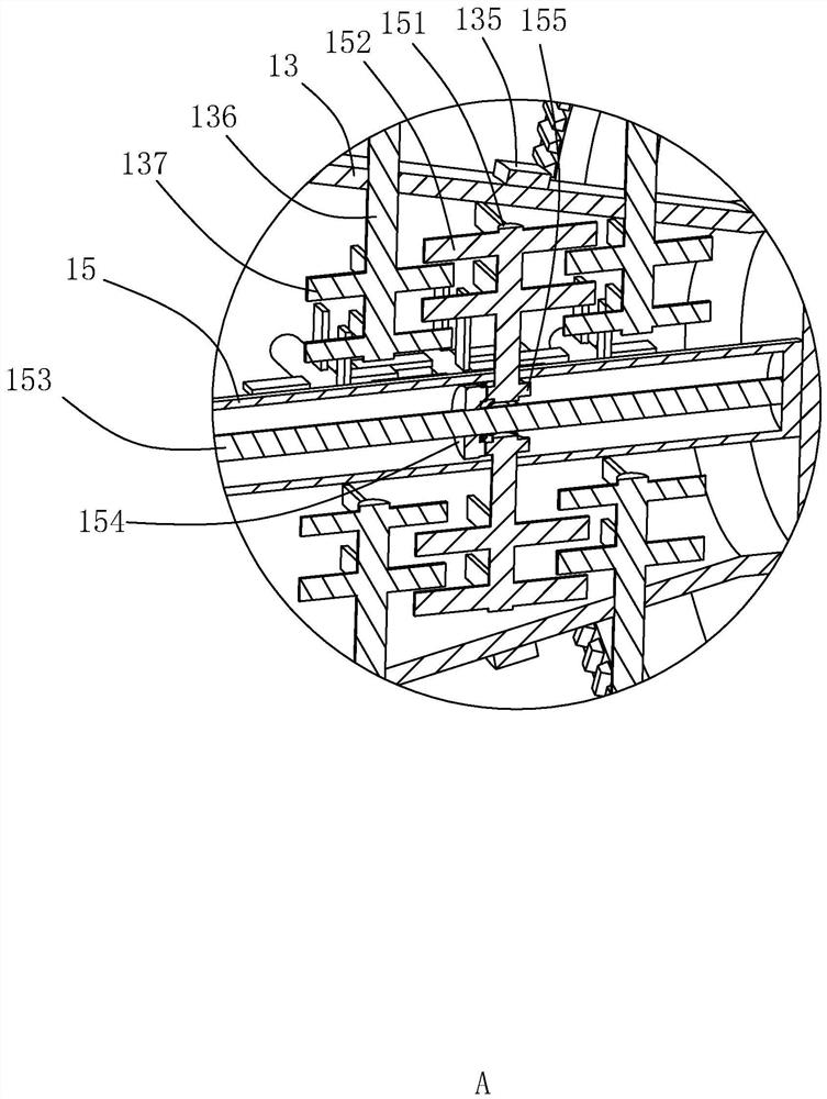 Raw material sand treatment device for producing concrete