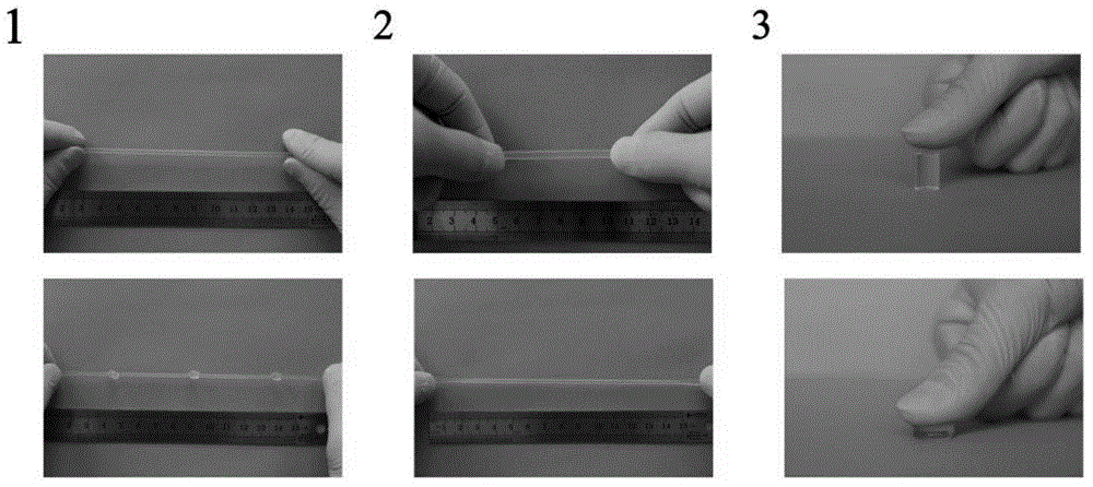 High-strength supramolecular hydrogel and preparation method and application thereof
