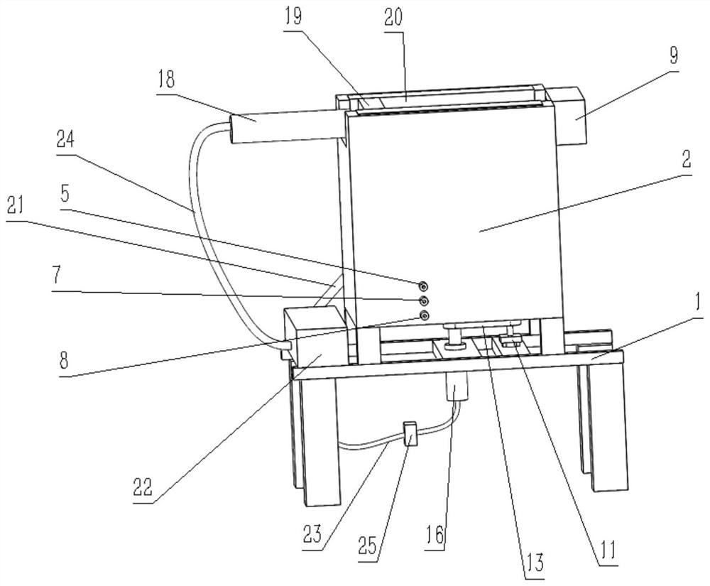 A sewage purification device