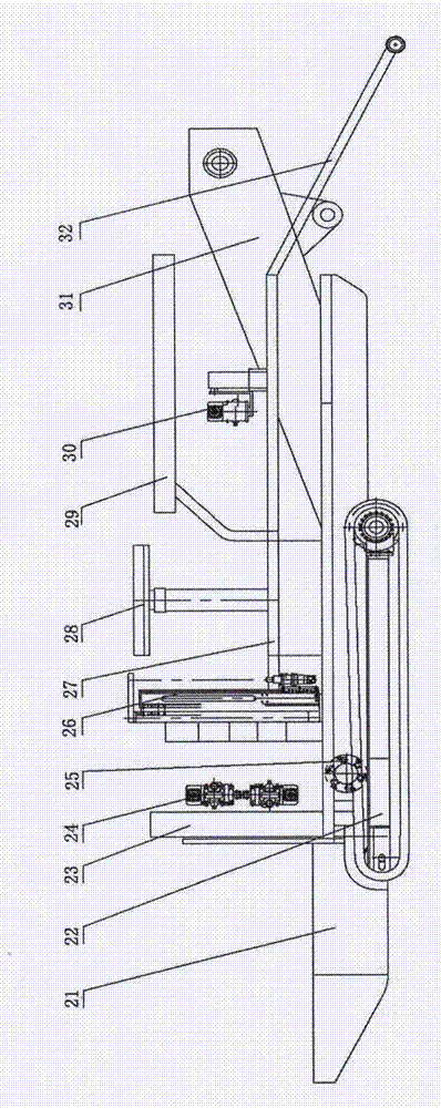 Transferring and anchor rod anchor cable supporting system