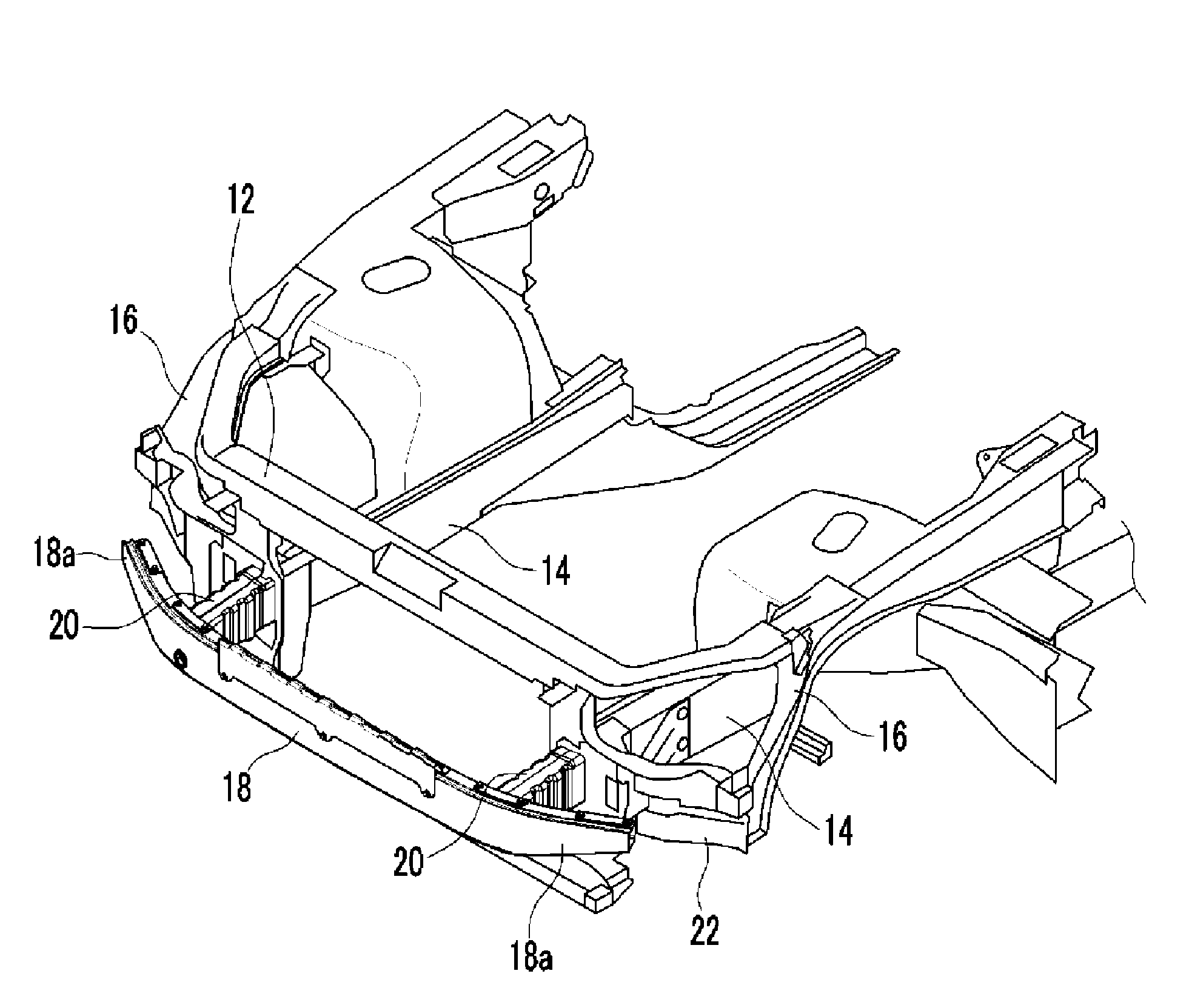 Front vehicle body structure