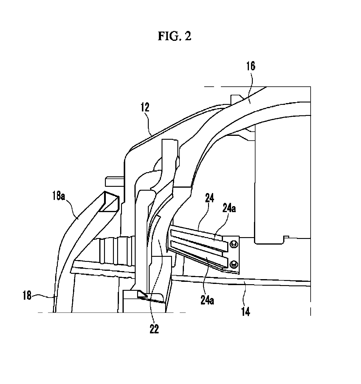 Front vehicle body structure