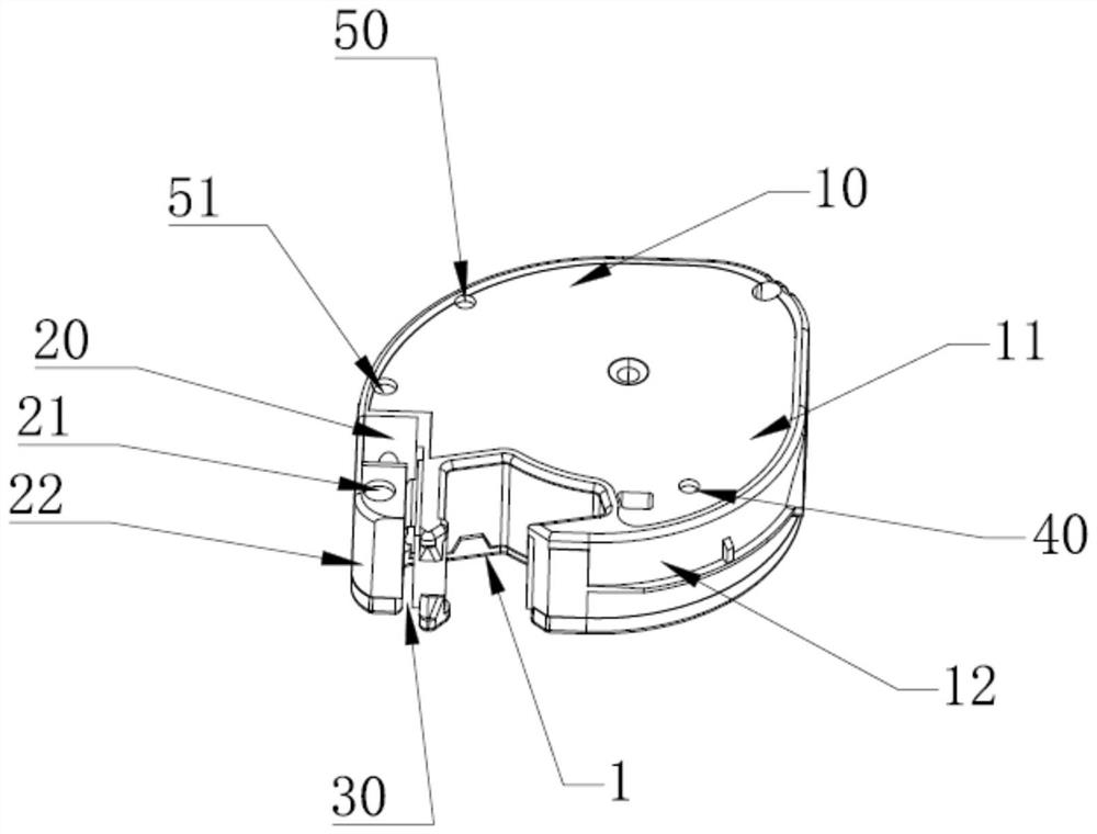 Ribbon cassette, label printer and installation method