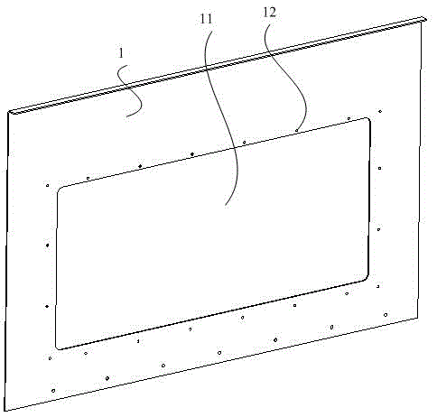 Aluminum skirt plate for railway vehicle and its processing method