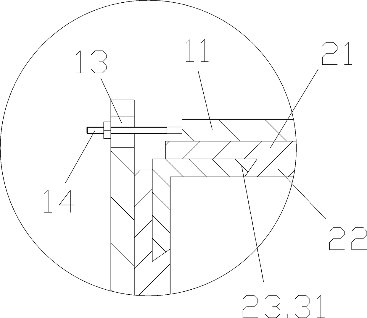 Concrete square column formwork