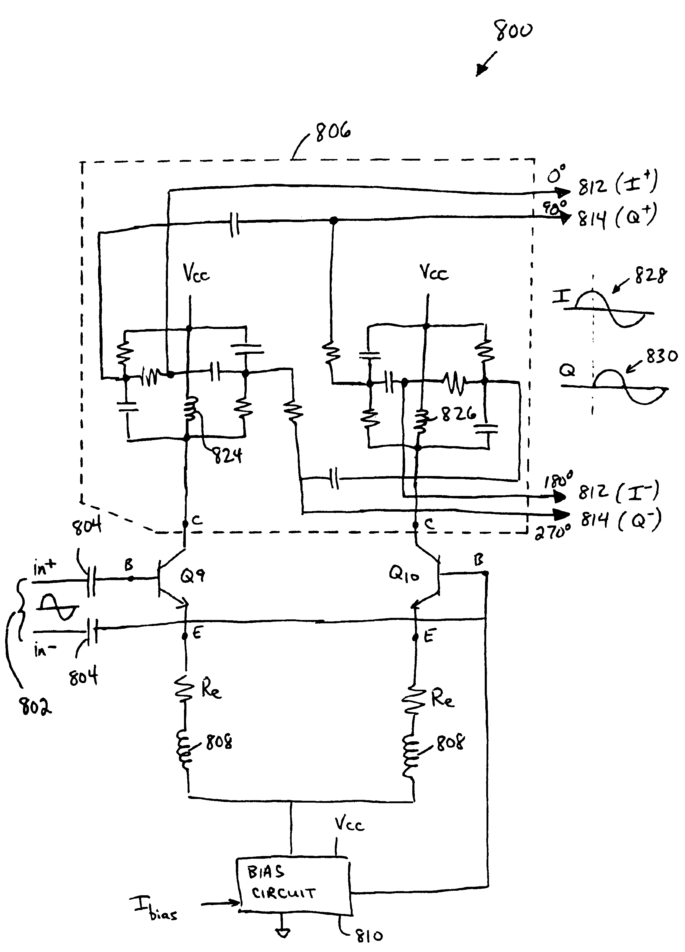 Rectifier type frequency doubler with harmonic cancellation