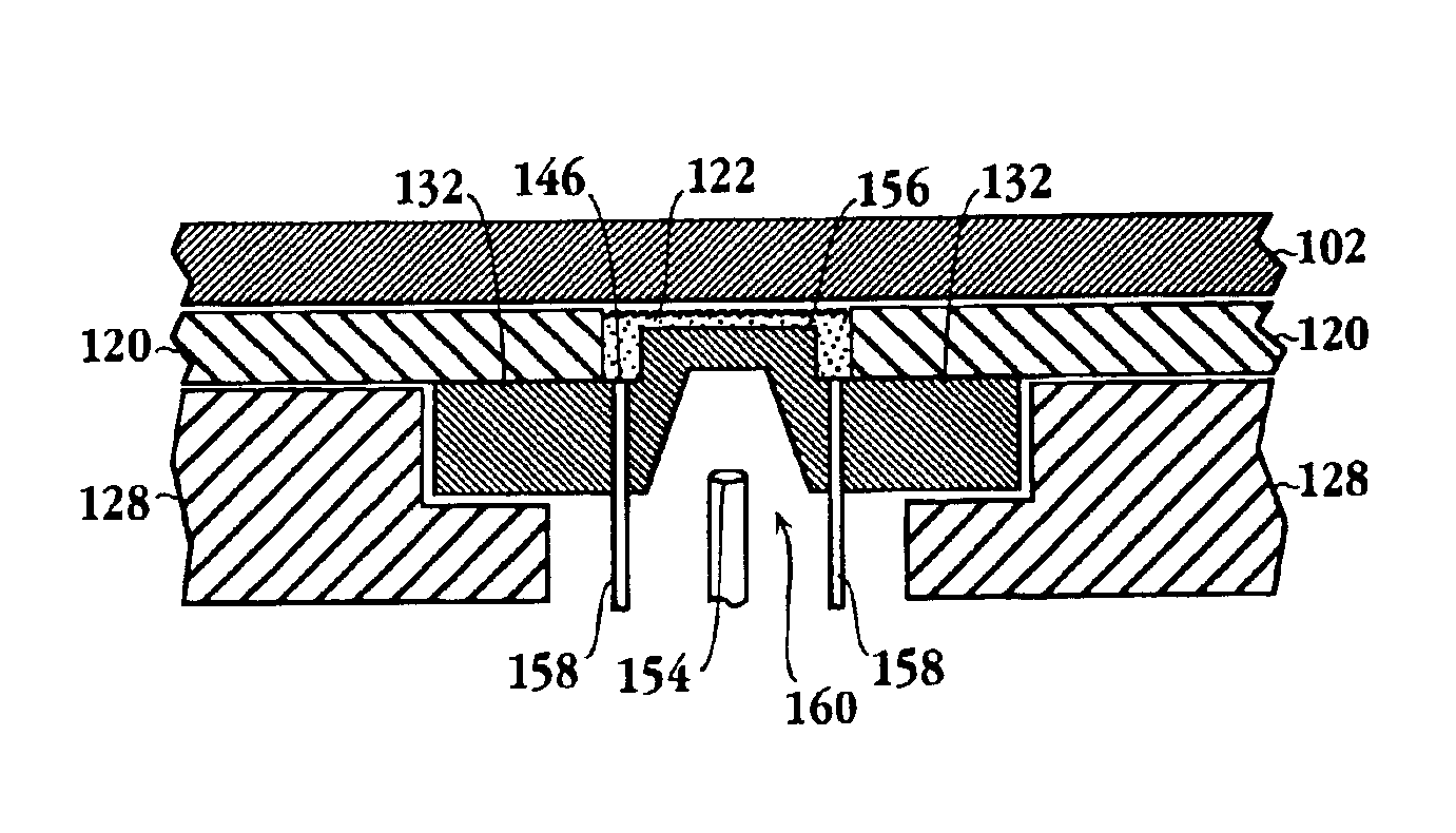 Apparatus and method for providing a signal port in a polishing pad for optical endpoint detection