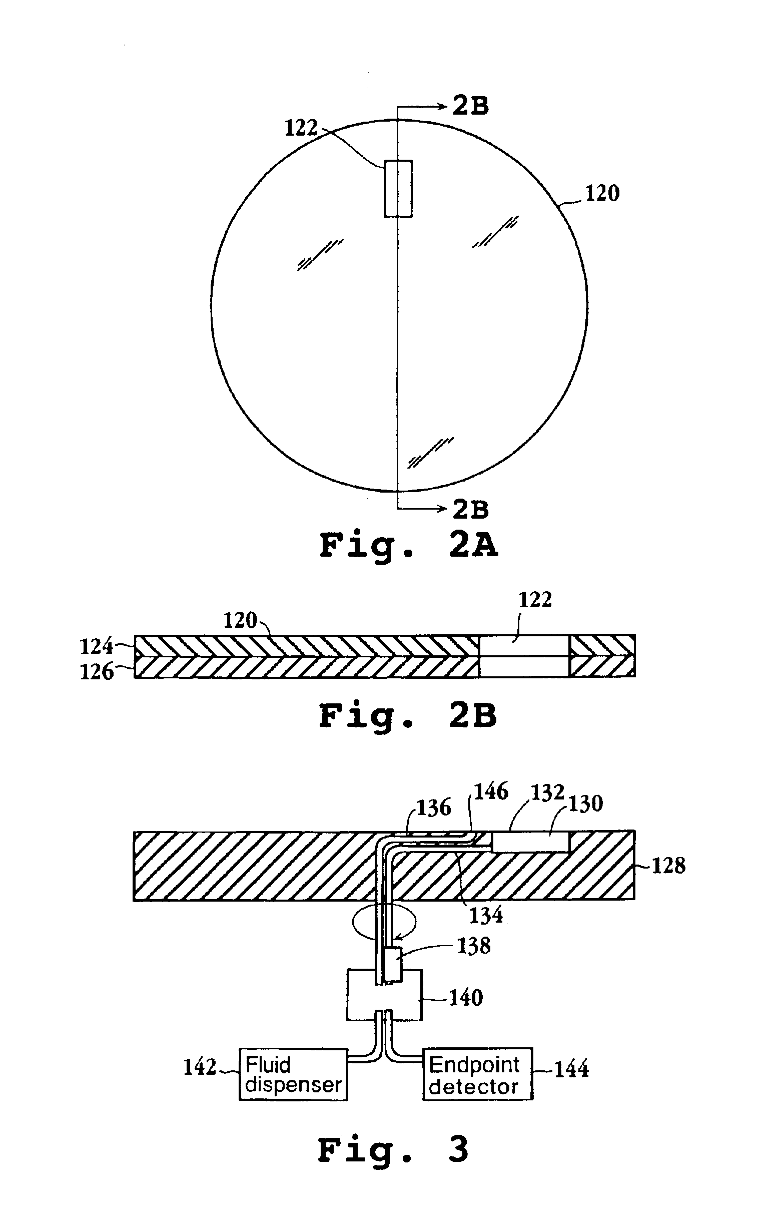 Apparatus and method for providing a signal port in a polishing pad for optical endpoint detection