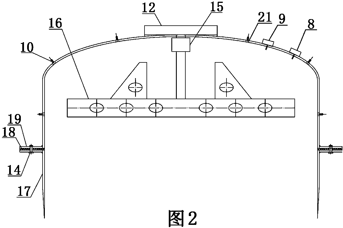 Volatile flux measuring device and method for volatile organic compounds of pollution site