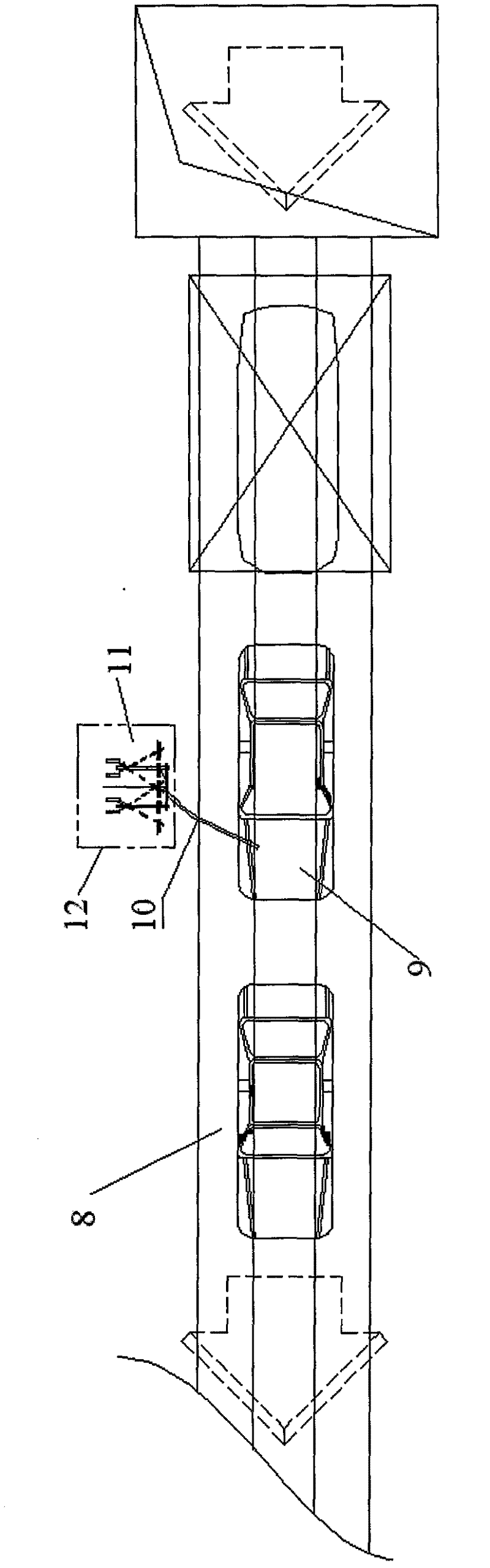 Synchronous protective device of accompanying device and production line