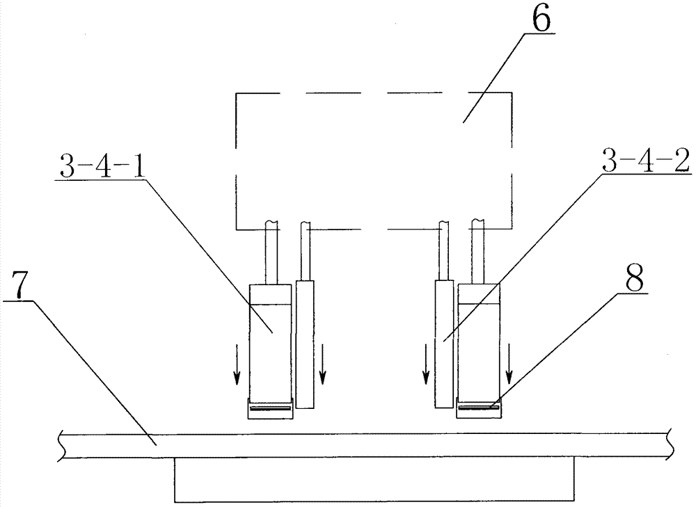 Carton handle automatic installation machine