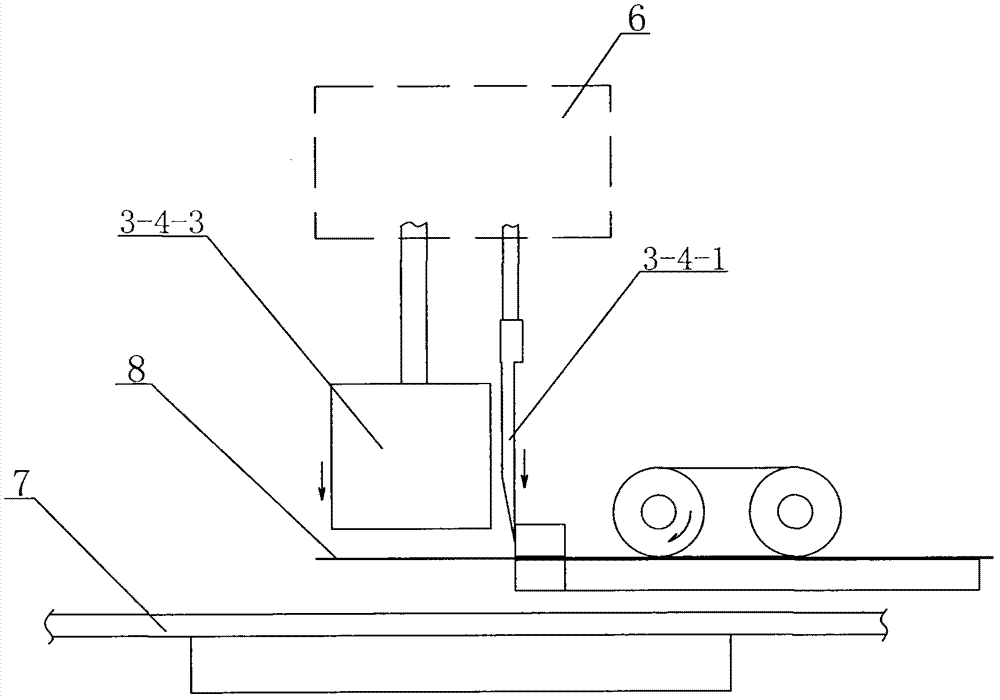 Carton handle automatic installation machine