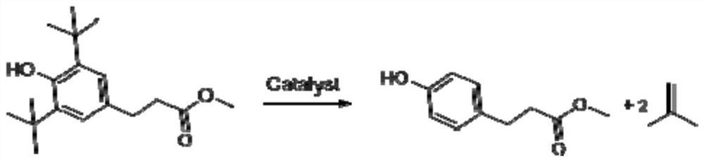 Process for synthesizing methyl p-hydroxyphenylpropionate