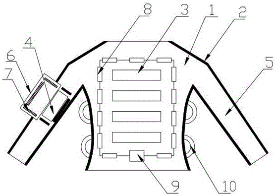 Multifunctional hospital dress