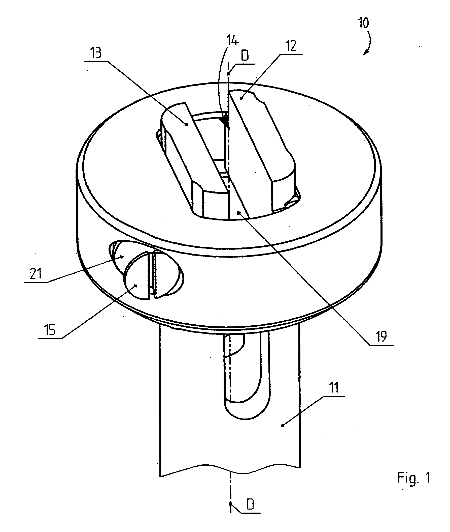 Test body clamping device in a rheometer