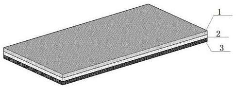 A kind of multi-layer structure ceramsite sound-absorbing board for sound barrier and its preparation method