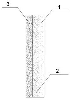 A kind of multi-layer structure ceramsite sound-absorbing board for sound barrier and its preparation method