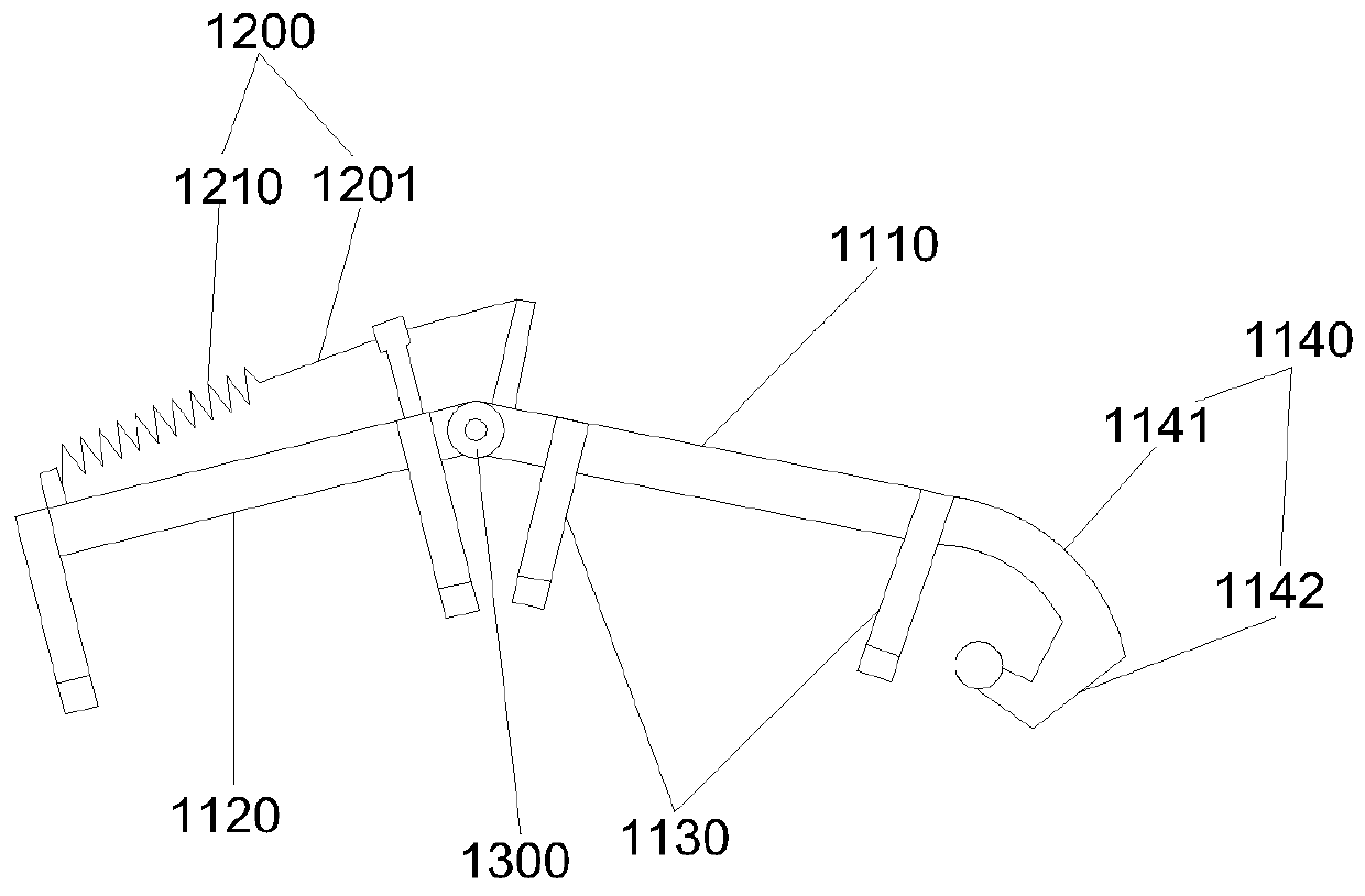 Arm training device high in safety