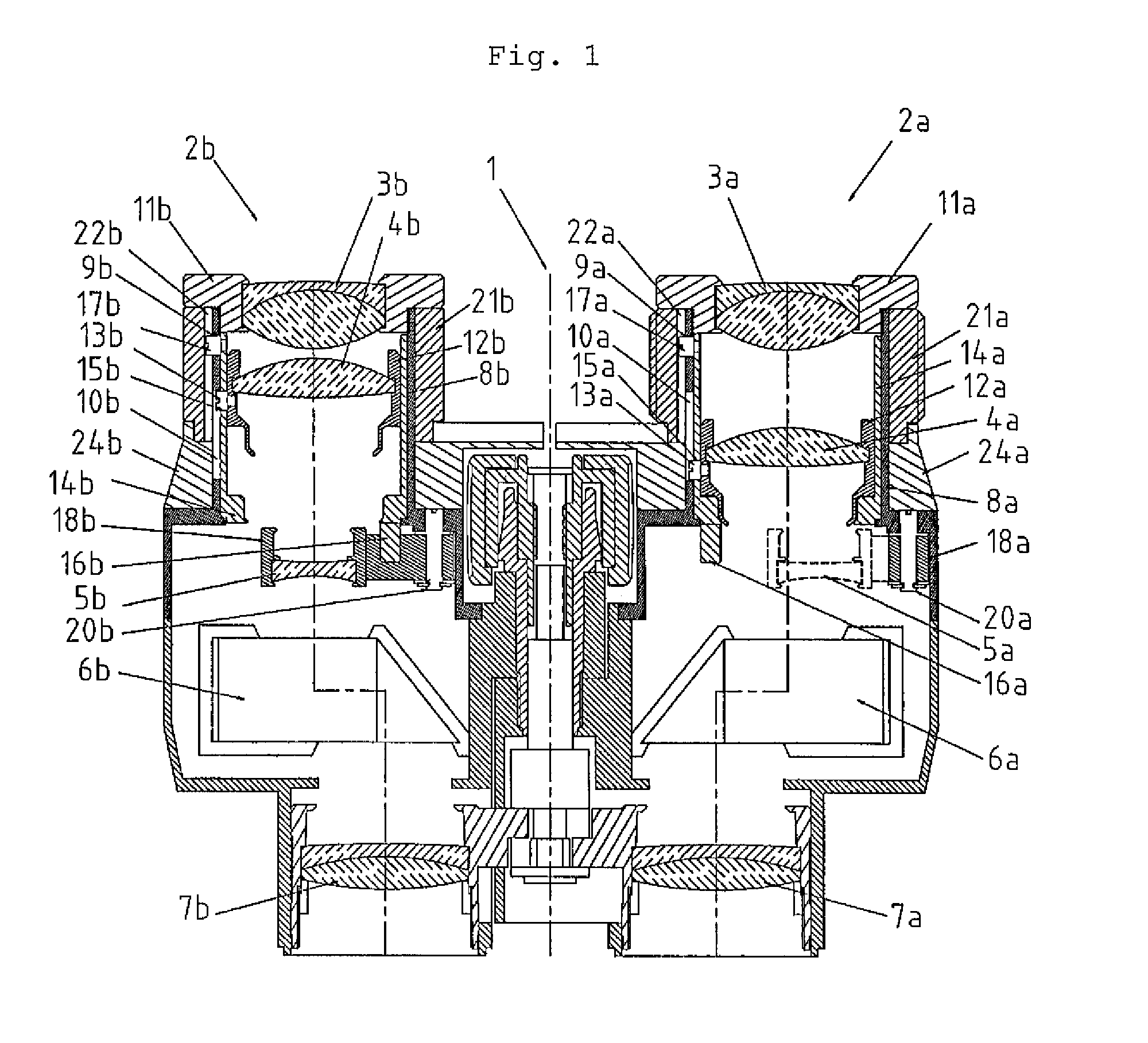 Magnification-varying optical device