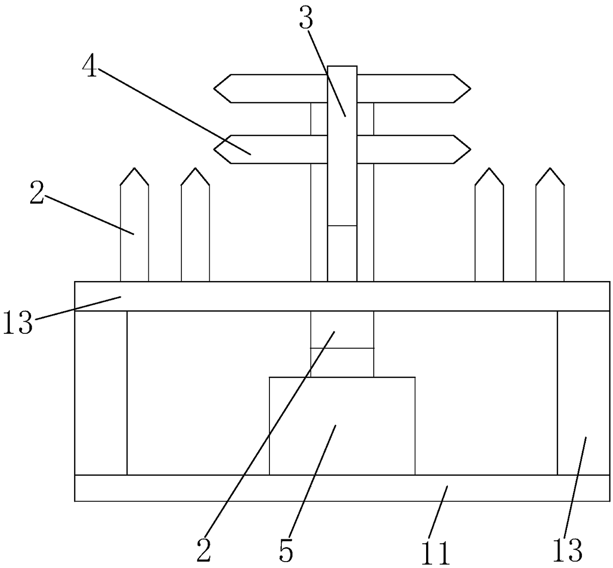 Simple fountain equipment for residential community