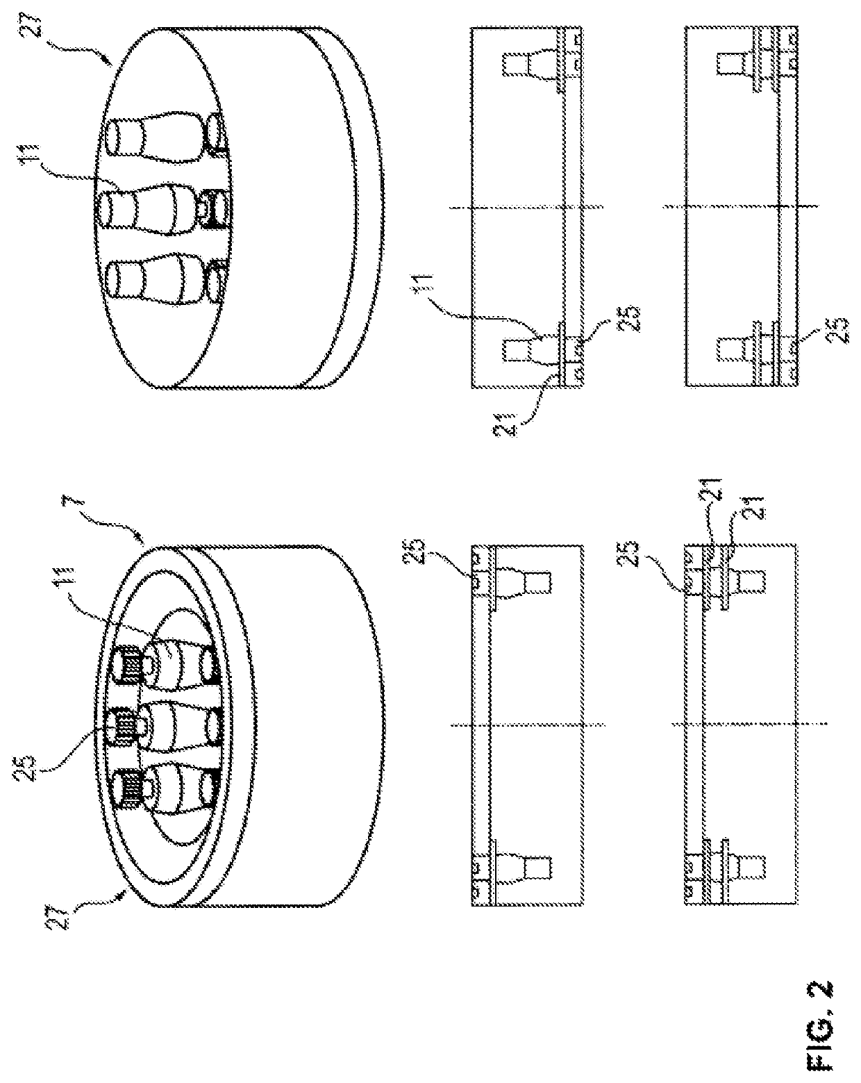 Adjustment and/or drive unit, wind power plant having such an adjustment and/or drive unit, and method for controlling such an adjustment and/or drive unit