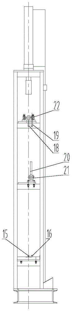 An assembly tool for a screen box drive shaft assembly of a wheat harvester