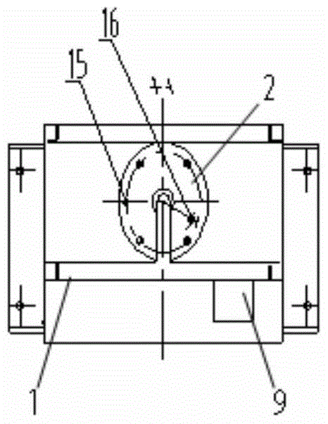 An assembly tool for a screen box drive shaft assembly of a wheat harvester