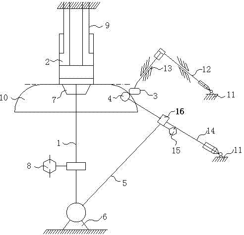 Dieless cold spinning one-step forming device and method for end enclosure