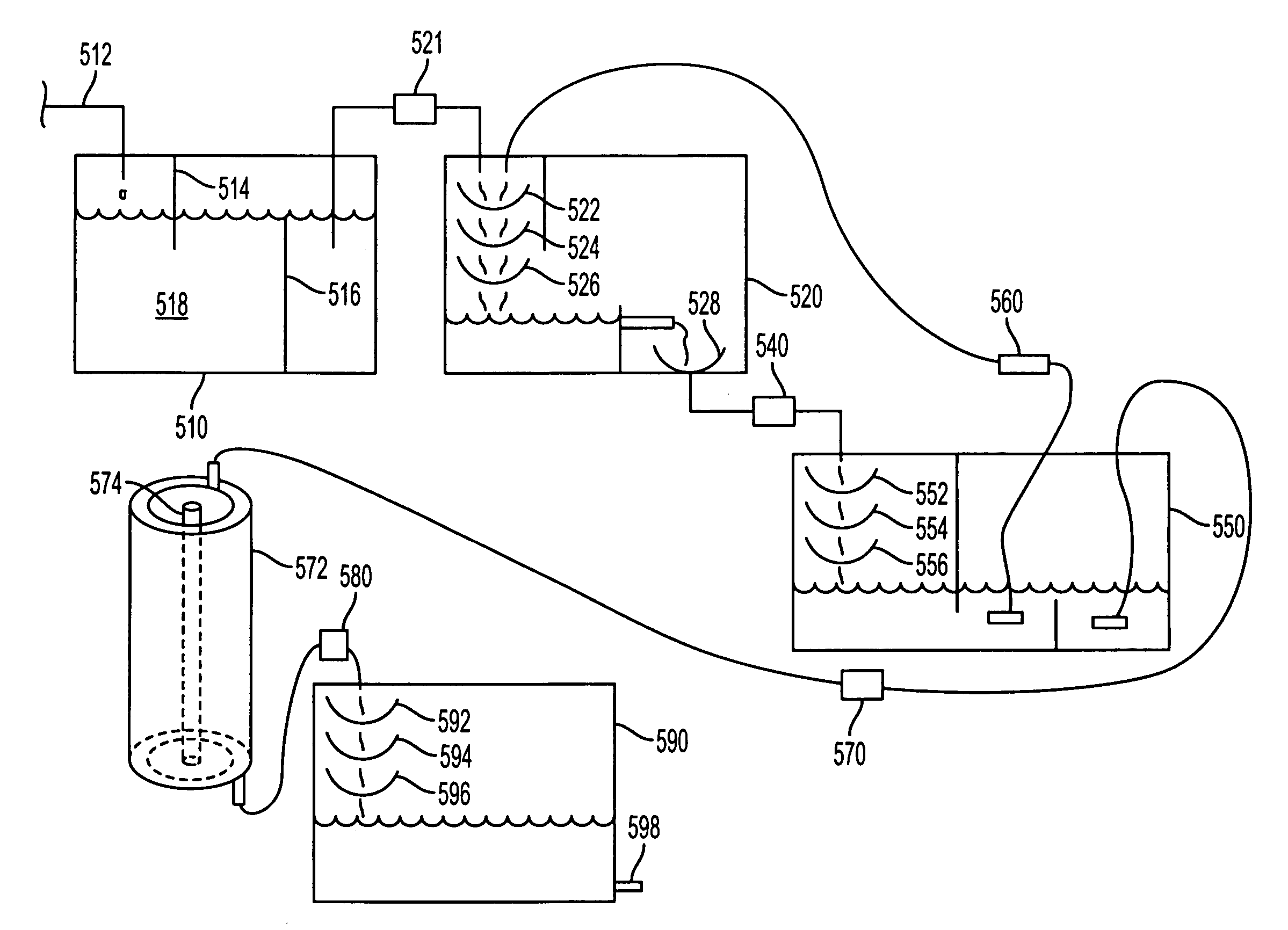 Methods and apparatuses for filtering water