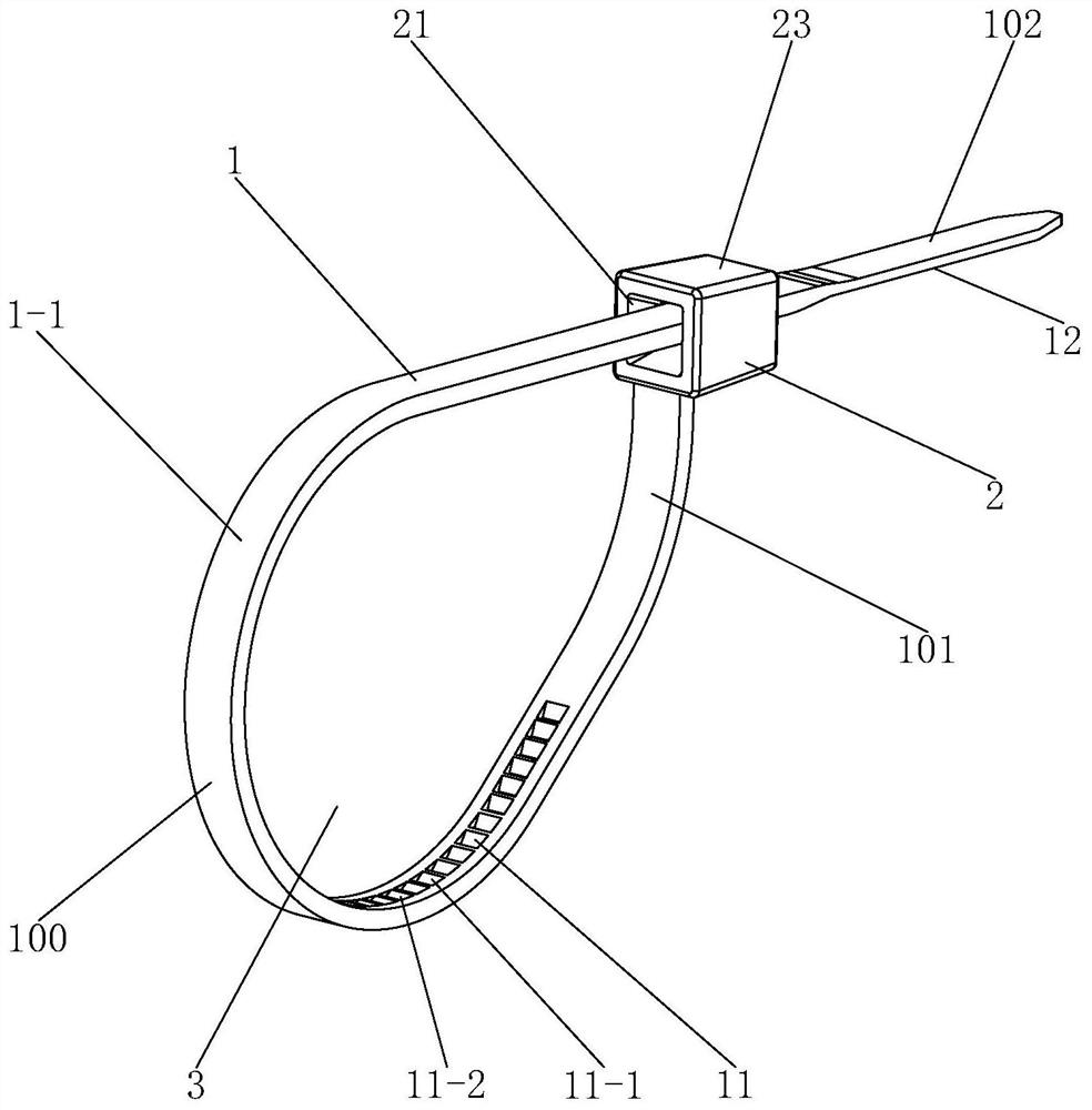 Cervix uteri opening bundling device used during total uterus excision