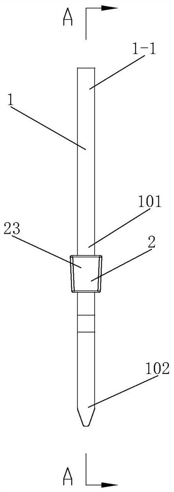 Cervix uteri opening bundling device used during total uterus excision