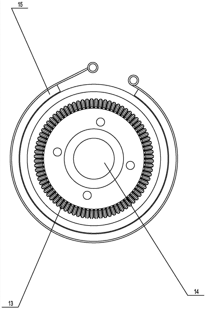 A double steering clutch