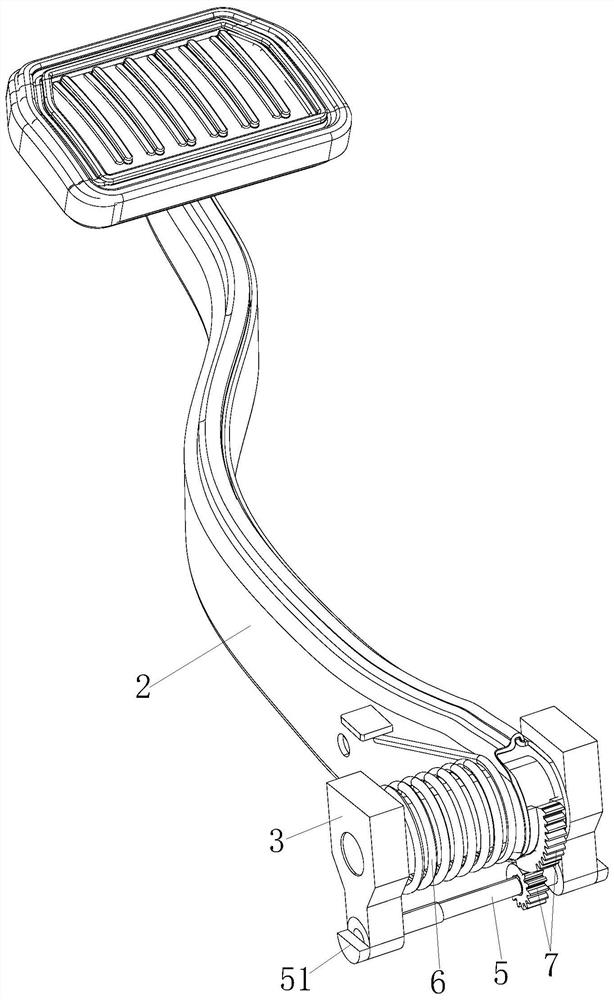 A pedal arm manufacturing process and an automobile brake pedal using the pedal arm