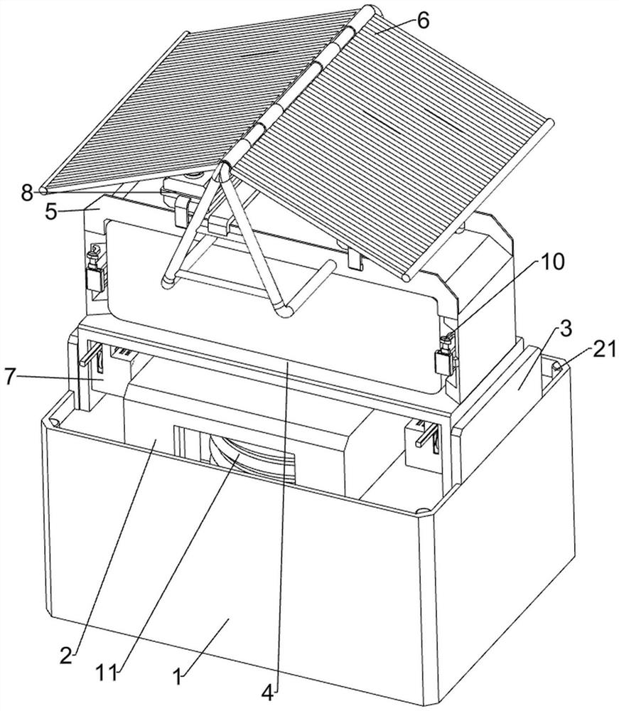 Protection device for electronic information equipment