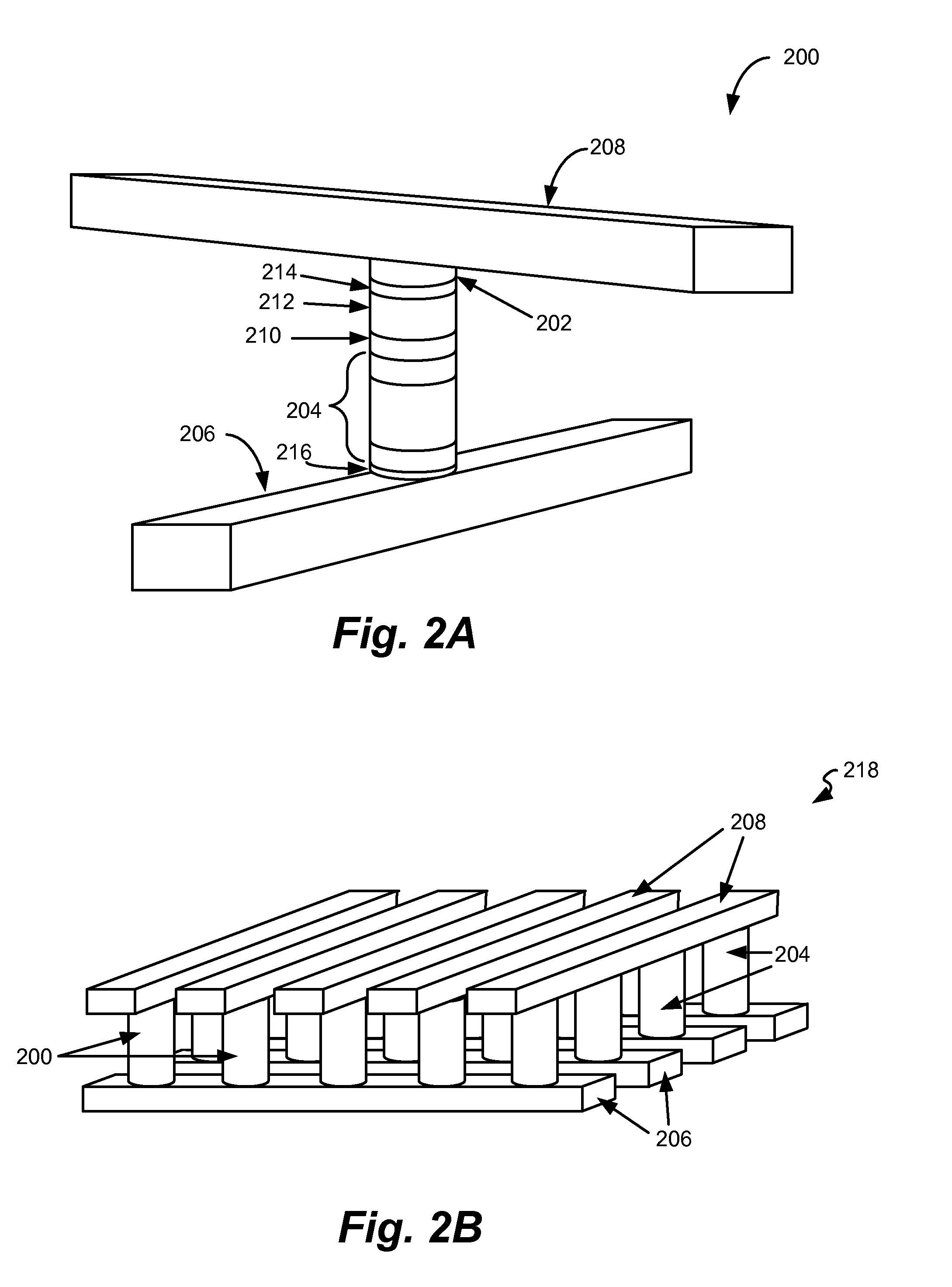Memory cell that employs a selectively fabricated carbon nano-tube reversible resistance-switching element and methods of forming the same