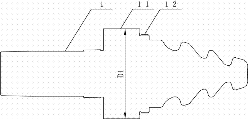 Method for remanufacturing semi-finishing milling cutter by using abandoned finishing milling cutter