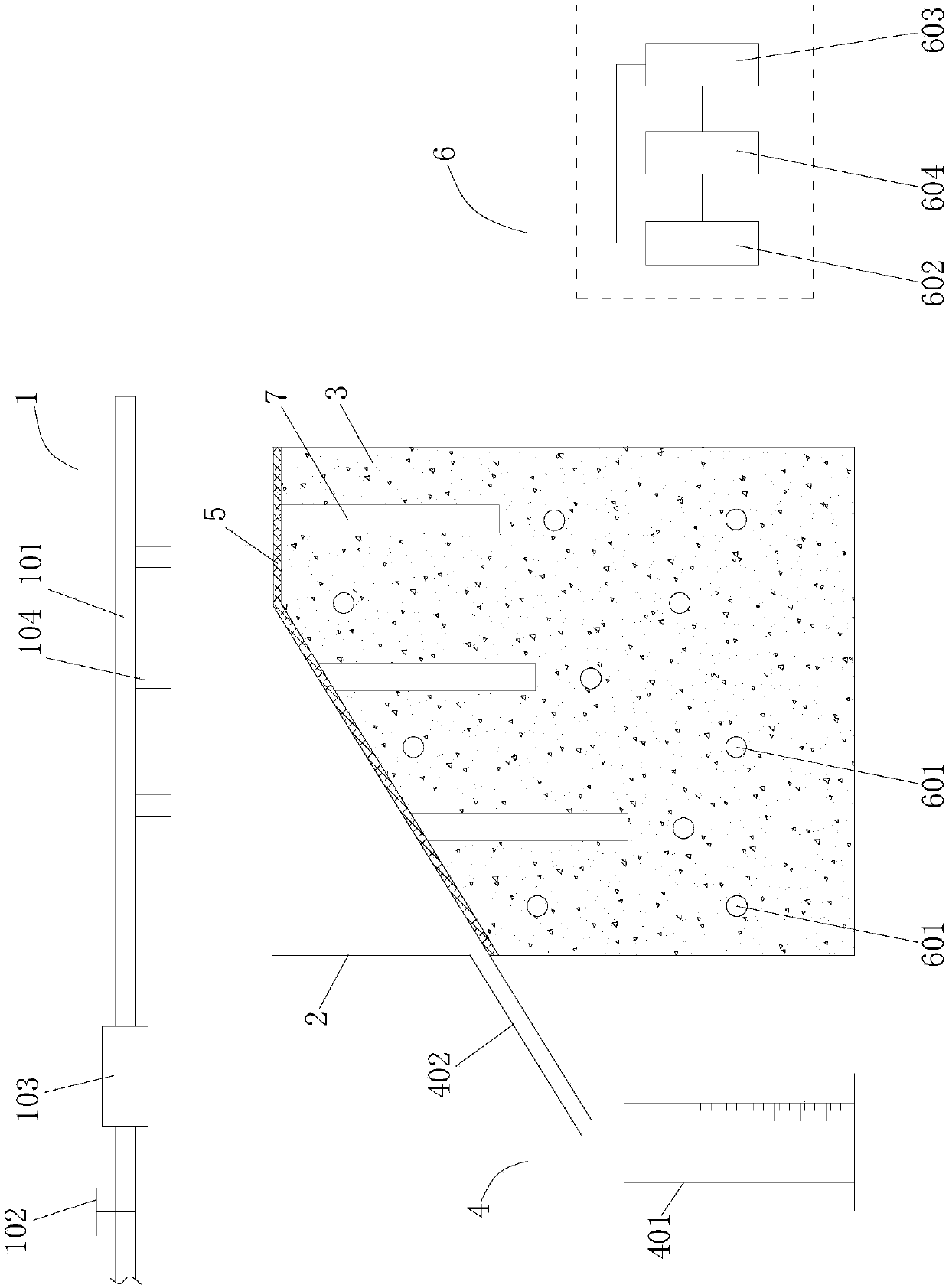 Sponge city green land rainwater collecting capability analysis system and analysis method