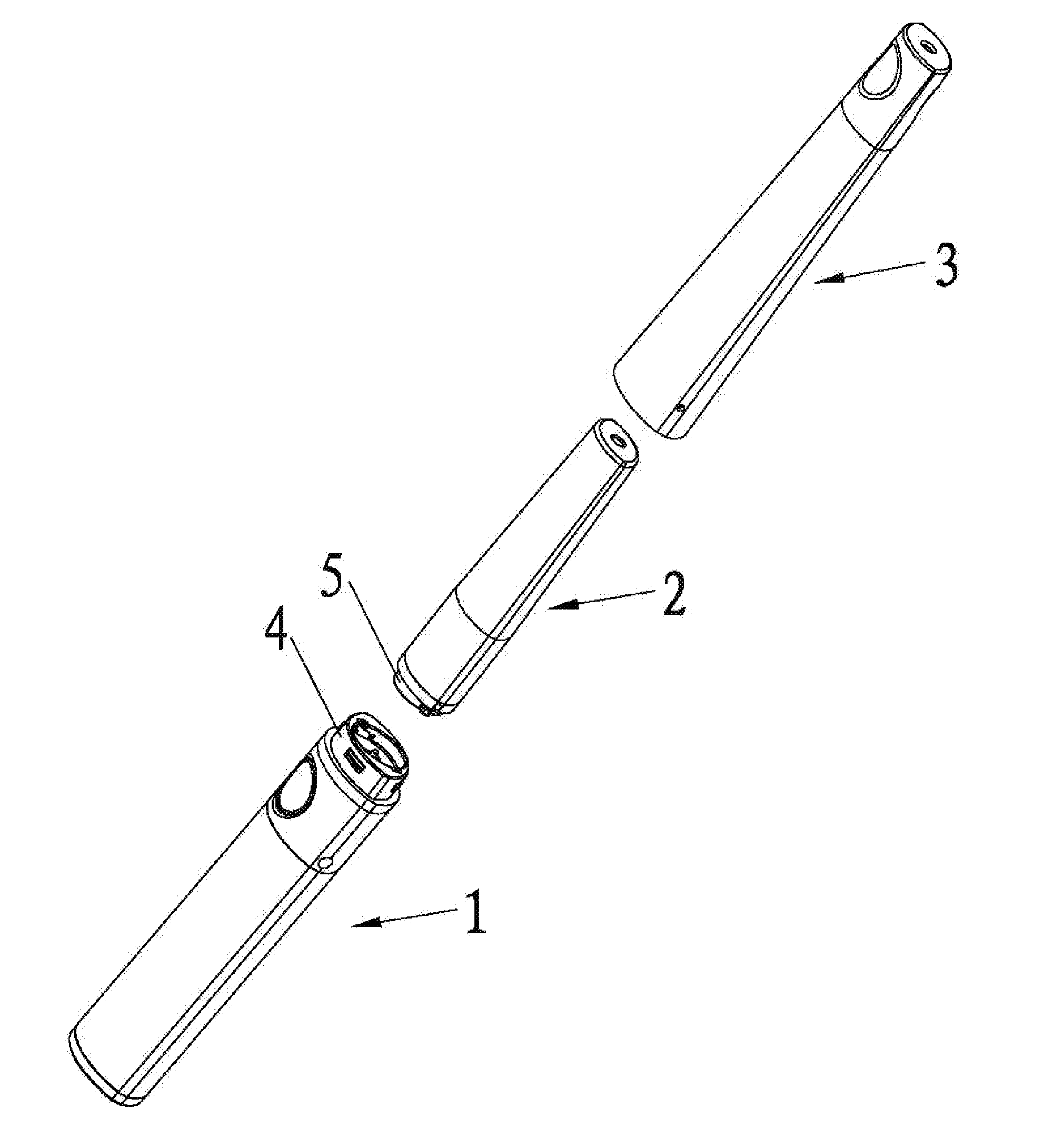 Electronic cigarette and method of assembling electronic cigarette