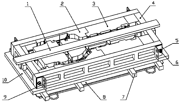 Manual core box core ejecting mechanism and core making method